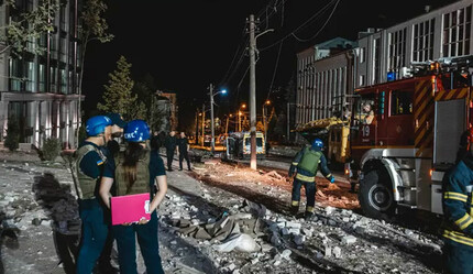 Ukrayna Güvenlik Servisi'ne füze saldırısı! Zelenski saldırı sonrası bir mesaj yayınladı - dunya