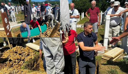Edin Dzeko'nun acı günü! Fenerbahçe'nin golcüsü dedesini Saraybosna'da toprağa verdi - spor