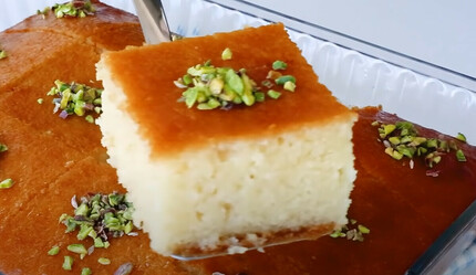 Revaninin püf noktası buymuş… Tereddütsüz deneyin, ne hamur oluyor ne kuru kalıyor - YEMEK