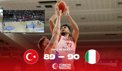Sadık Emir Kabaca'dan inanılmaz üçlük! İtalya - Türkiye (90-89 Maç Sonucu) - spor