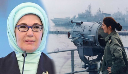 Emine Erdoğan, TSK'nın ilk kadın amirali Gökçen Fırat’ı tebrik etti - dunya