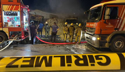 Veliefendi Hipodrumu’nda yangın çıktı: Bütün ekipler alarma geçti - gundem