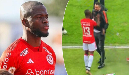 Enner Valencia saha ortasında kavga edip, hocasının üzerine yürüdü - spor