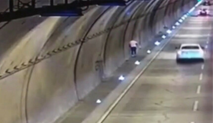 Bomonti Tüneli'nde acı görüntüler! Yaya kaldırımda koşarken kalbi durdu - gundem