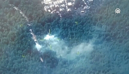 Muğla Bodrum'da çıkan orman yangınına müdahale sürüyor - gundem