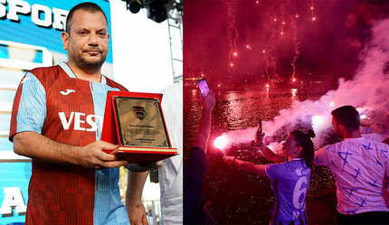 Trabzonspor, 56. kuruluş yıl dönümünü İstanbul'da kutladı! Sütlüce bordo-maviye döndü - spor