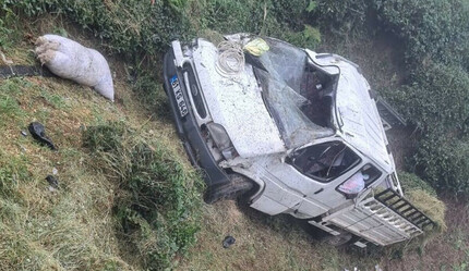 Kamyonet şarampole uçtu: Çok sayıda ölü var - gundem