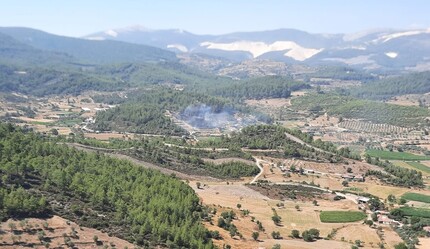 Muğla'da orman yangını! Kontrol altına alındı - gundem