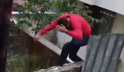 Örümcek adam hikayesi Sultangazi'de gerçek oldu, hırsızın o anları kamerada - gundem