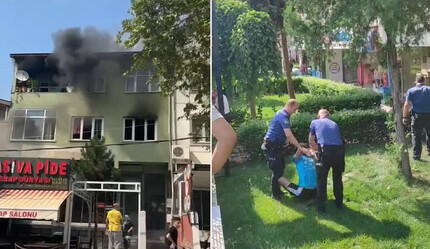 Sinir krizi geçirdi, evini ateşe verdi: Kuzeni ve yengesi mahsur kaldı - gundem