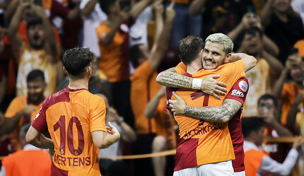 Galatasaray - Trabzonspor (2-0 Maç Sonucu) Mauro Icardi attı, ilk 3 puan geldi - spor