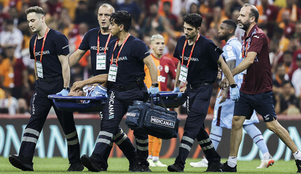 Trabzonspor'da Trezeguet şoku: Galatasaray maçında sahayı sedyeyle terk etmişti - spor