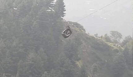 Gökyüzünde dehşet: Halatı kopan teleferikte mahsur kaldı! 274 metrede can pazarı kameralara yansıdı - gundem