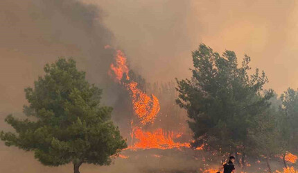 Meteoroloji yeni raporu yayımladı! Yangınla mücadele eden Çanakkale için korkutan uyarı - gundem