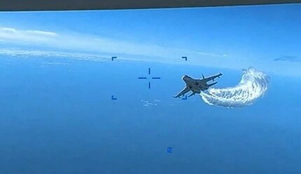 Karadeniz’de sıcak dakikalar… ABD’ye ait İHA ve Rus savaş uçağı karşı karşıya! - dunya