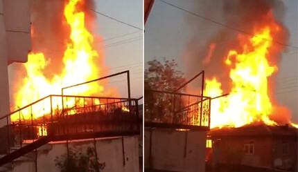 Prizde  şarj aletini unuttular: Evleri küle döndü - gundem