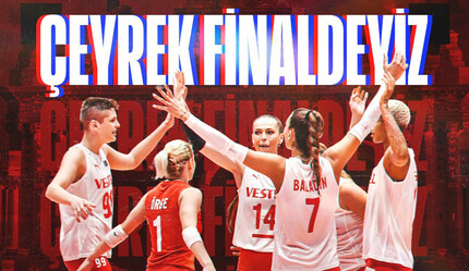 A Milli Kadın Voleybol Takımı gözünü yarı finale dikti! (Türkiye - Belçika: 3-1 Maç Sonucu) - spor
