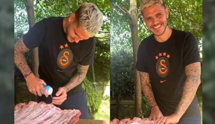 Icardi'den Arjantin usulü mangal keyfi! Wanda Nara o anları paylaştı - spor