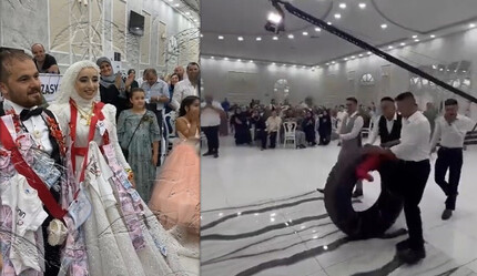 Tır şoförüne verilen düğün hediyesi yüzleri güldürdü - gundem