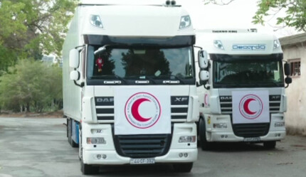Azerbaycan'dan Karabağ Ermenilerine insanlık eli: 40 ton yardım gönderildi - dunya