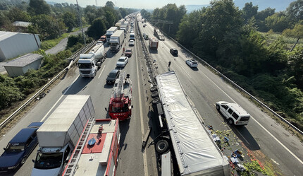 Anadolu Otoyolu'nda zincirleme kaza! Ulaşım aksadı, uzun araç kuyrukları oluştu - gundem