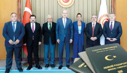 Sorunlar anlatıldı! Yeşil pasaport dosyası Kurtulmuş'a sunuldu - gundem