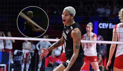 A Milli voleybolcu Melissa Vargas’a Polonya’da çirkin hareket: O anlar anbean kameraya yansıdı - spor