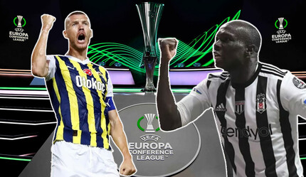 Fenerbahçe ve Beşiktaş'ın UEFA Konferans Ligi fikstürü açıklandı - spor