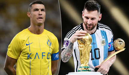 Cristiano Ronaldo dünya futbol tarihine geçti! Portekizli yıldız Messi'yi gölgede bıraktı - spor