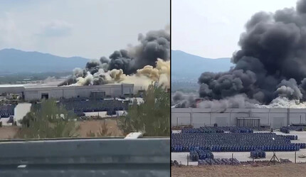 İzmir’de palet fabrikasında büyük yangın - gundem