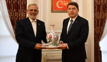 Bakan Tunç, İran Adalet Bakan Yardımcısı Jalalian'ı kabul etti - politika