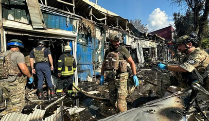 Rusya, Ukrayna'da pazaryerine füzeyle saldırdı: Çok sayıda kişi hayatını kaybetti - dunya