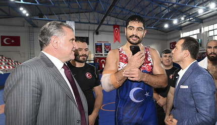 Başkan Erdoğan'dan Akgül'e: Bir aksilik olmasın ha! - spor