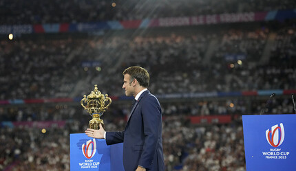 Macron'a protesto şoku! Rugby Dünya Kupası açılışında bütün stat ıslıkladı - dunya