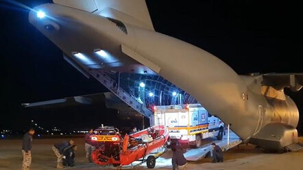 Türkiye'den Libya'ya yardım eli! 3 uçaktan ilki havalandı - gundem