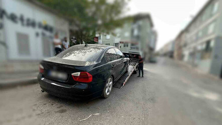 Drift yapan ehliyetsiz sürücüye rekor ceza - gundem