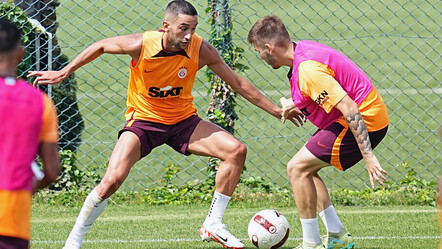 Galatasaray'da Samsunspor maçı öncesi Hakim Ziyech sevinci - spor