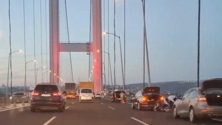 Osmangazi Köprüsü'nde aynı anda lastikleri patlayan otomobillerin sırrı çözüldü - gundem