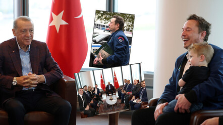 Erdoğan, Musk'ın oğluna top hediye etti, renkli anlar görüşmeye damga vurdu - teknoloji