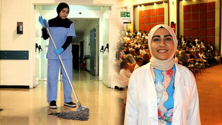 Hem çalıştı hem okudu, azmiyle ilham oldu… Temizlikçi olarak çalıştığı hastanede doktor olacak! - 3-sayfa