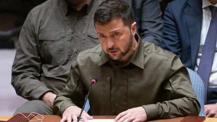 Zelenskiy, Putin'in veto yetkisi üzerinden BM'yi eleştirdi: Bu gücü bir saldırgana verdiniz - dunya