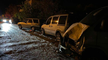 Mutlu günleri faciaya döndü! Düğün konvoyunda zincirleme kaza - gundem