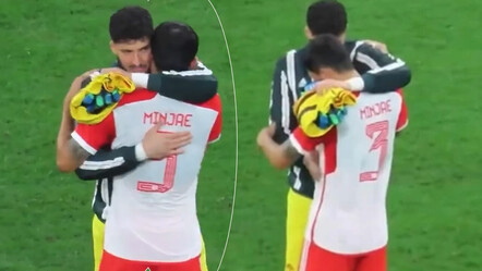 Kim Min Jae ve Altay Bayındır hasret giderdi! Bayern Münih - Manchester maçında Fenerbahçelileri duygulandıran anlar - spor