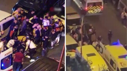 Esenyurt'ta silahlı çatışma anları kamerada: Motokuryeye kurşun isabet etti - gundem