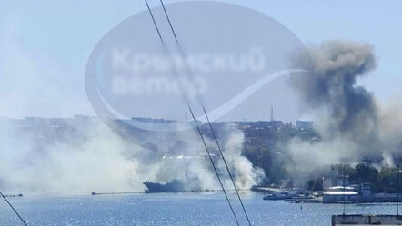 Putin'e büyük şok! Ukrayna, Rusya'nın Karadeniz Filosunu füzelerle vurdu - dunya