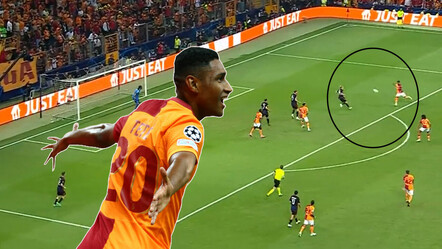 Şampiyonlar Ligi'nde haftanın golü Galatasaray'dan seçildi! Tete'den harika vuruş - spor