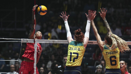 Türkiye - Brezilya (3-0 Maç sonucu) Filenin Sultanları 5'te 5 yaptı - spor