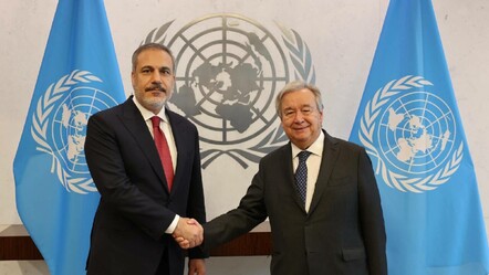 New York’ta diplomasi trafiği sürüyor: Hakan Fidan BM Genel Sekreteri Guterres ile görüştü - dunya
