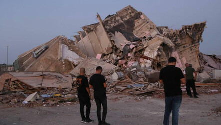 Hatay'da hasarlı binanın yıkımı sırasında göçük: 1 ölü - gundem