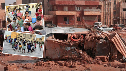 Sel felaketinde 17 bin çocuk yerinden oldu - dunya